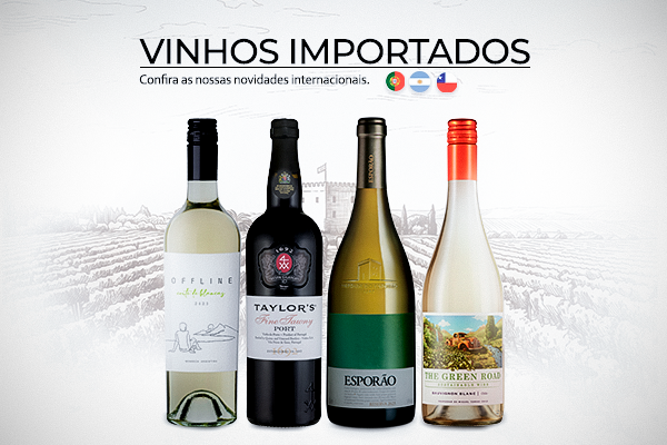 Vinhos importados 
